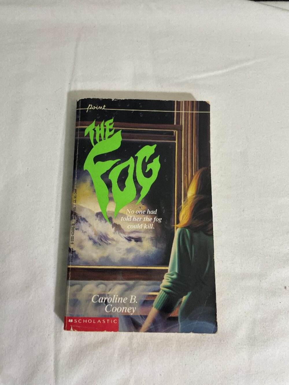 The Fog Caroline B Cooney 1989 Scholastic Point Horror Paperback 1st Printing
